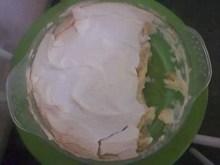 Doce de banana com creme
