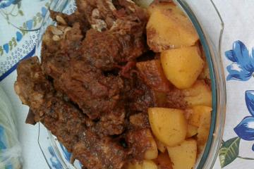 Costelinha de porco de panela