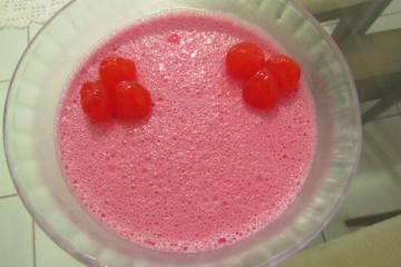 Mousse de gelatina