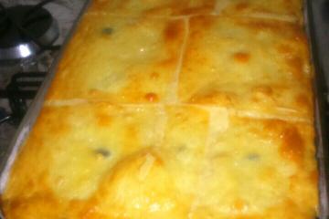 Torta de frango cremosa da Aline