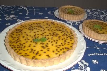 Torta mousse de maracujá