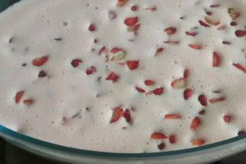 Mousse de morango