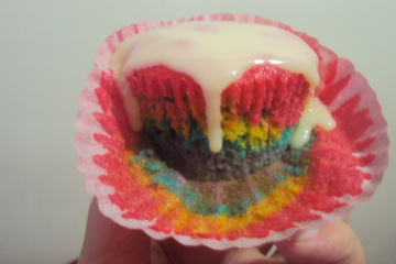 Cupcake Arco-íris