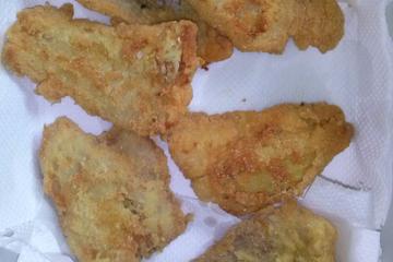 Filé de peixe empanado