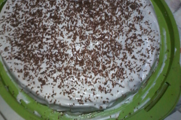 Bolo de chocolate branco