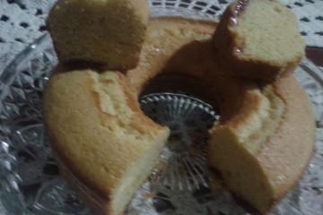 Bolo de milho de liqüidificador