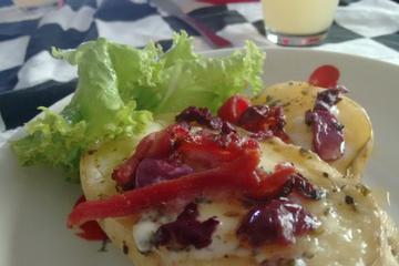 Batata rápida de microondas