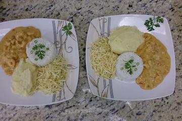 Camarão com Requeijão