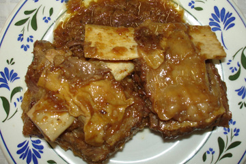 Costela na panela de pressão rápida e delicíosa