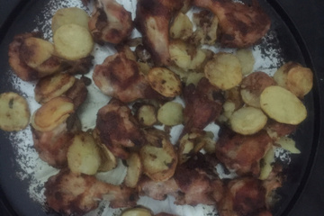 Coxinha de frango assada rápida