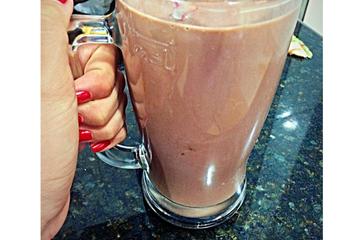 Creme de chocolate - Chocolate quente cremoso