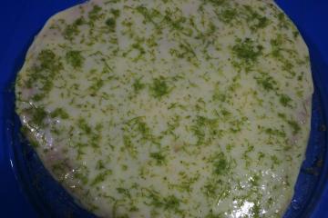 Bolo verde de limão