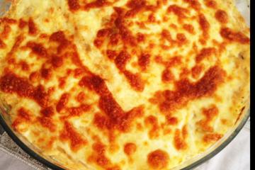 Cebola gratinada
