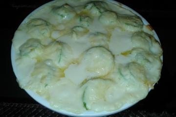 Rondele light de abobrinha, ricota e cottage