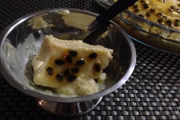 A mousse de maracujá