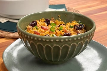 Farofa de Natal na airfryer