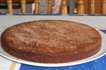 Bolo de gengibre macio