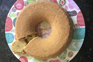 Bolo de Fubá Vegano Fofinho - Receita