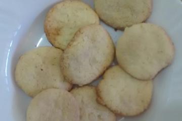 Bolacha de polvilho com coco