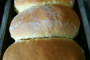 Pão caseiro de leite