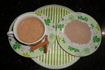 Capuccino delicioso - verdadeiro