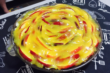 Torta de maçã delícia