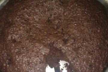 Bolo de chocolate tradicional