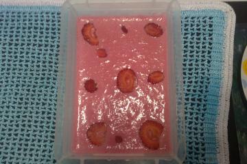 Mousse de morango