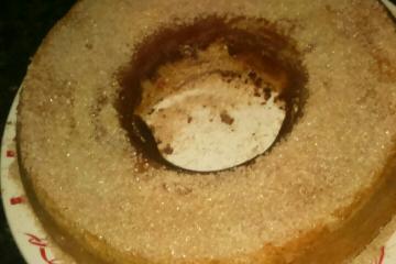 Bolo de banana com farinha de rosca