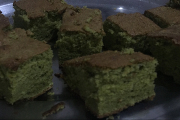 Bolo de agrião