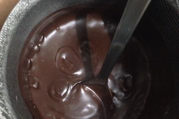 Mingau de chocolate