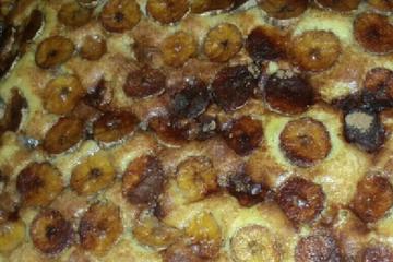 Torta de banana fácil