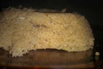 Bolo de caneca de aveia