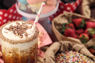 Milkshake de flocos