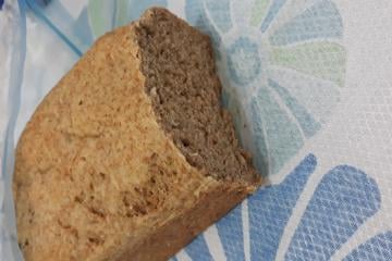 Pão integral de aveia