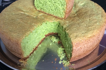 Bolo de agrião
