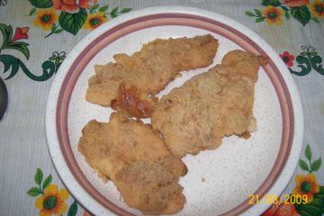 Filé de frango na bolacha