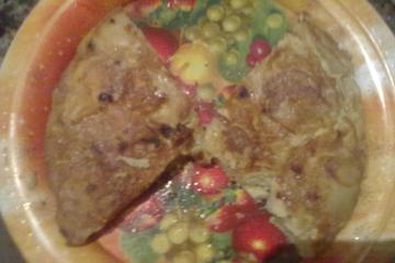 Tortilha de batata e cebola
