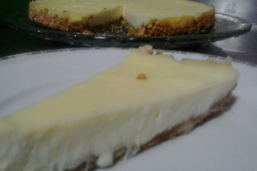 Cheesecake com limonada