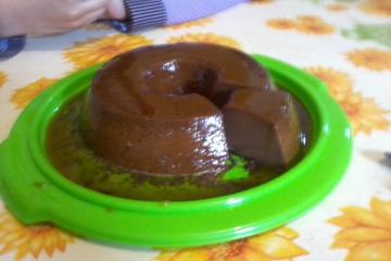 Pudim de chocolate