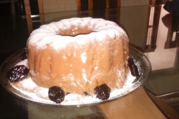 Bolo de ameixa da Mônica