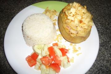 BATATA RECHEADA GIGANTE 🤤🥔 🥔PR0M0ÇÃ0 - 02 Batatas Recheadas 1 Cam