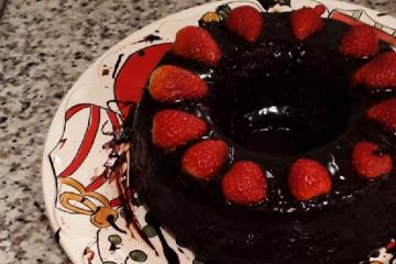 Calda cremosa de chocolate