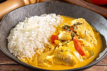 Moqueca de peixe com leite de coco cremosa e sem talhar