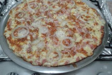 Massa para pizza de liquidificador