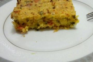 Bolo salgado de milho verde
