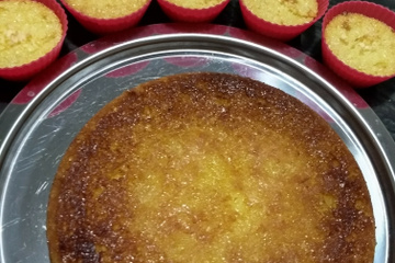 Bolo de macaxeira ou aipim