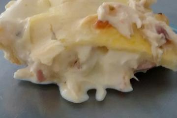 Torta de frango de massa folhada