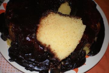Bolo de fubá para microondas