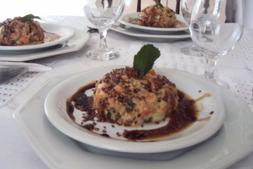 Tartar de salmão do Ferrari